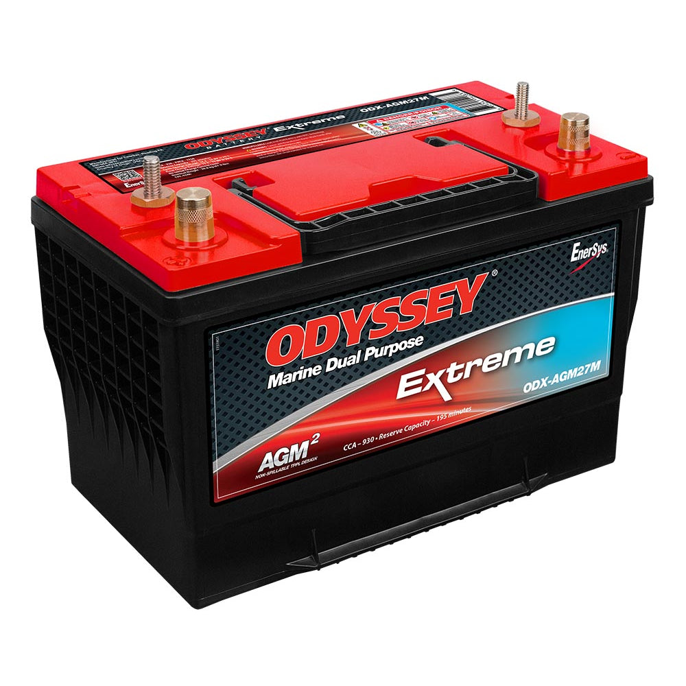 Odyssey Odx Agm27m 12v Agm Marine Group Size 27 Battery Voltloop Canada 8634