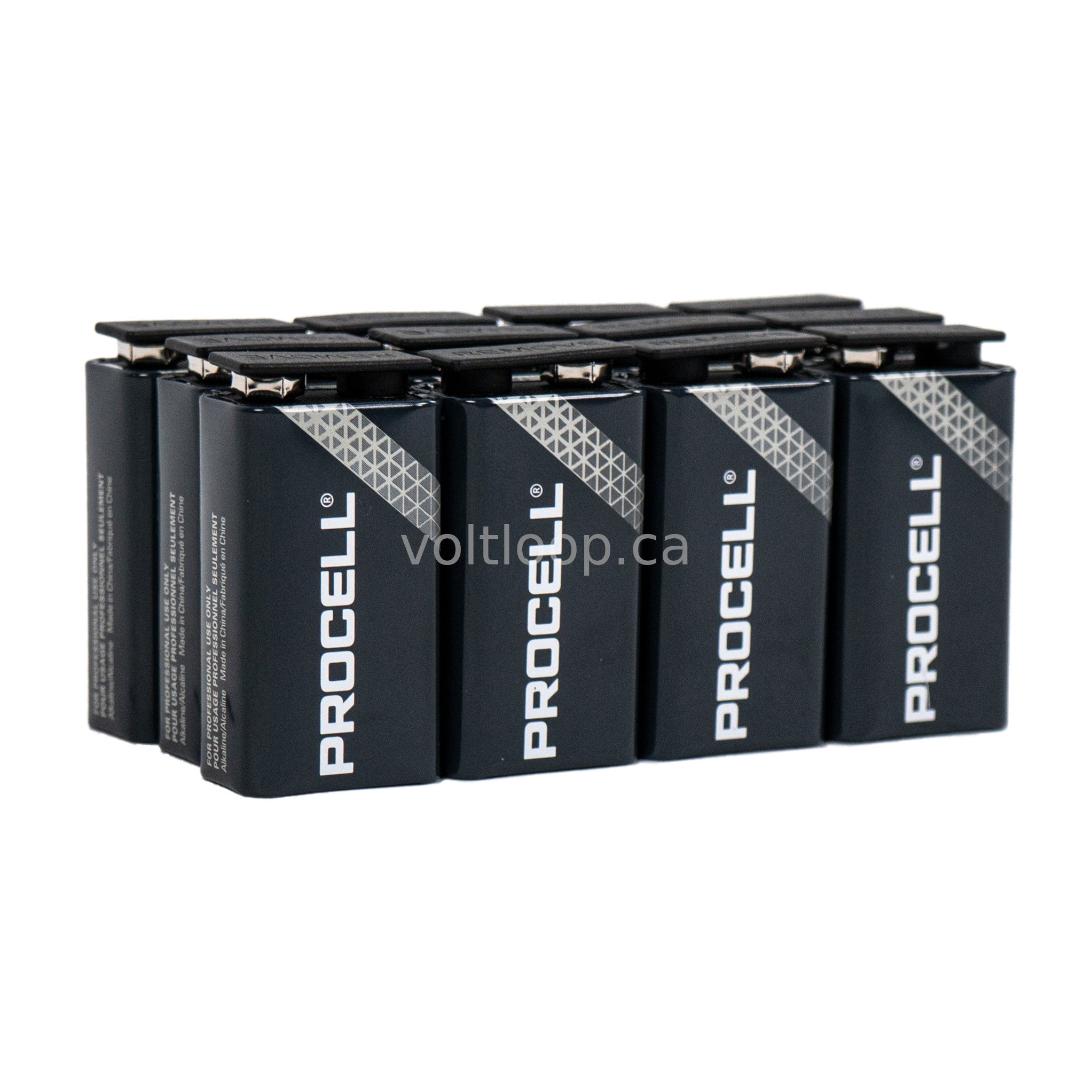 Duracell Procell 9V Alkaline Battery | 12 Pack – Voltloop Battery Store