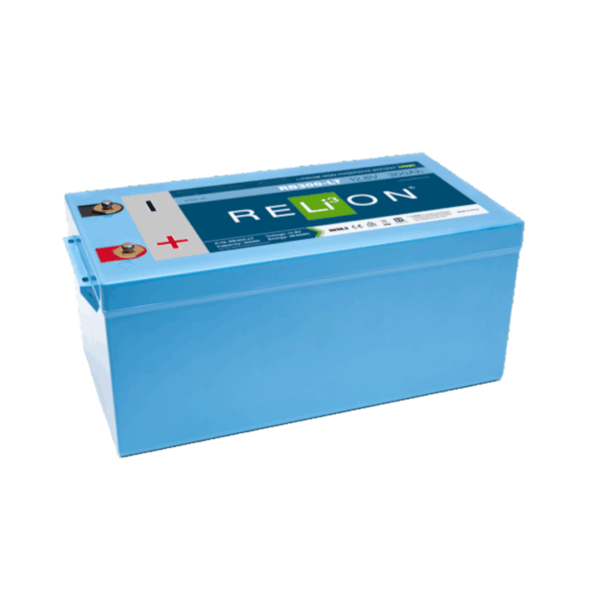 Relion RB300-LT 12V LiFePO4 Lithium Deep Cycle Battery