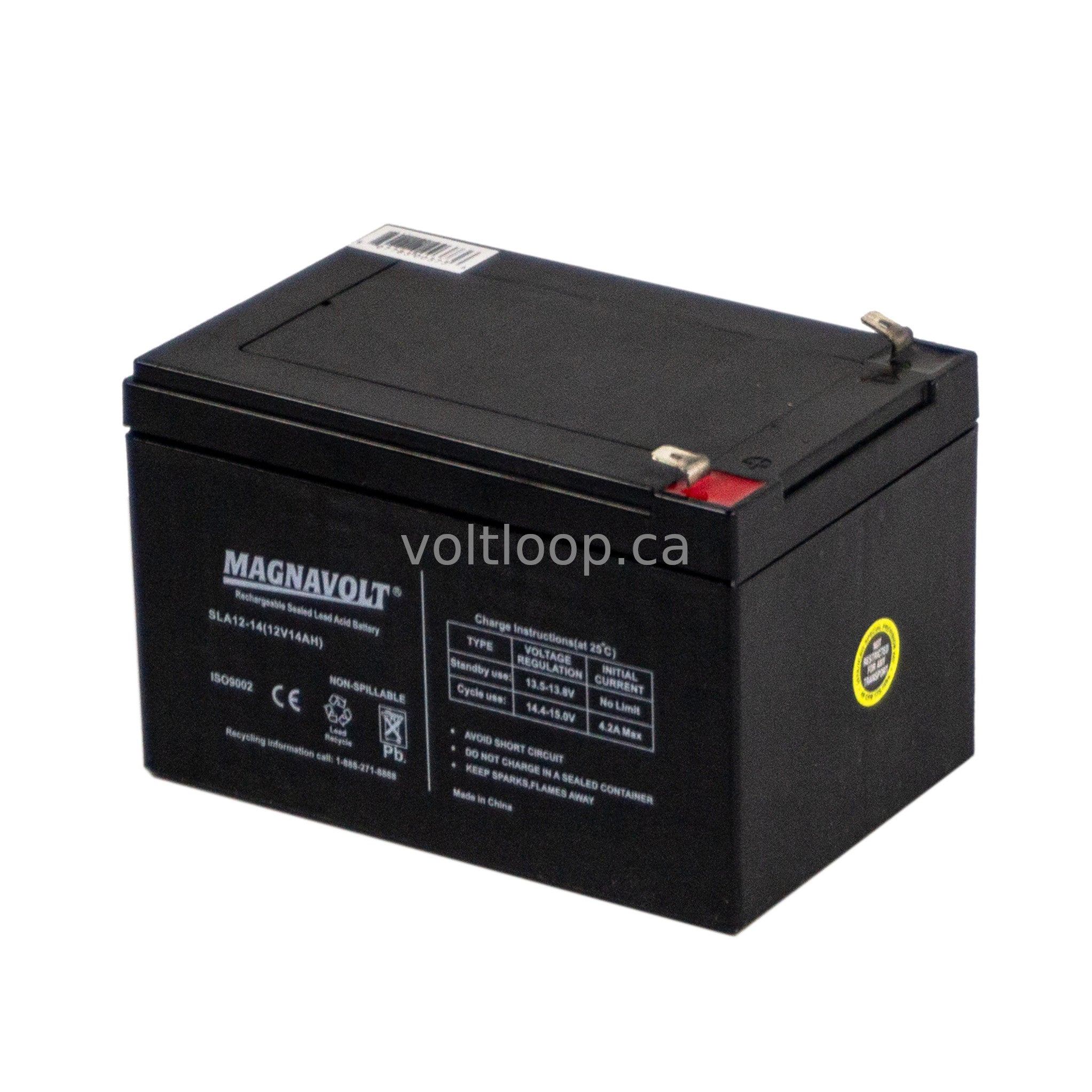 Magnavolt SLA12-14 12V 14 Ah Sealed Lead Acid Battery