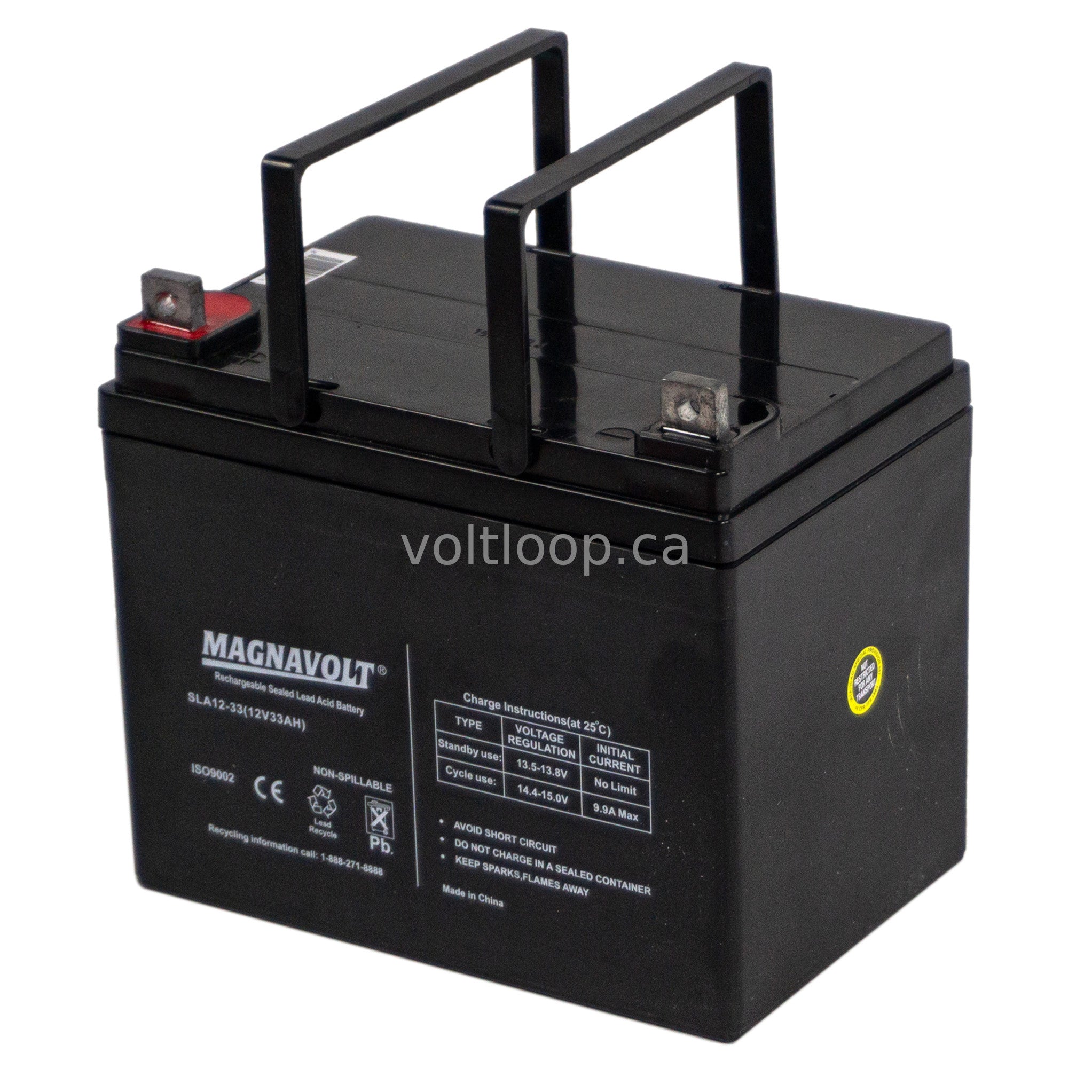 Magnavolt SLA12-33 12V 33 Ah Sealed Lead Acid Battery
