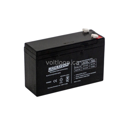 Magnavolt SLA12-5 12V 5 Ah Sealed Lead Acid Battery