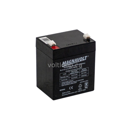 Magnavolt SLA12-5.4 12V 5.4 Ah Sealed Lead Acid Battery