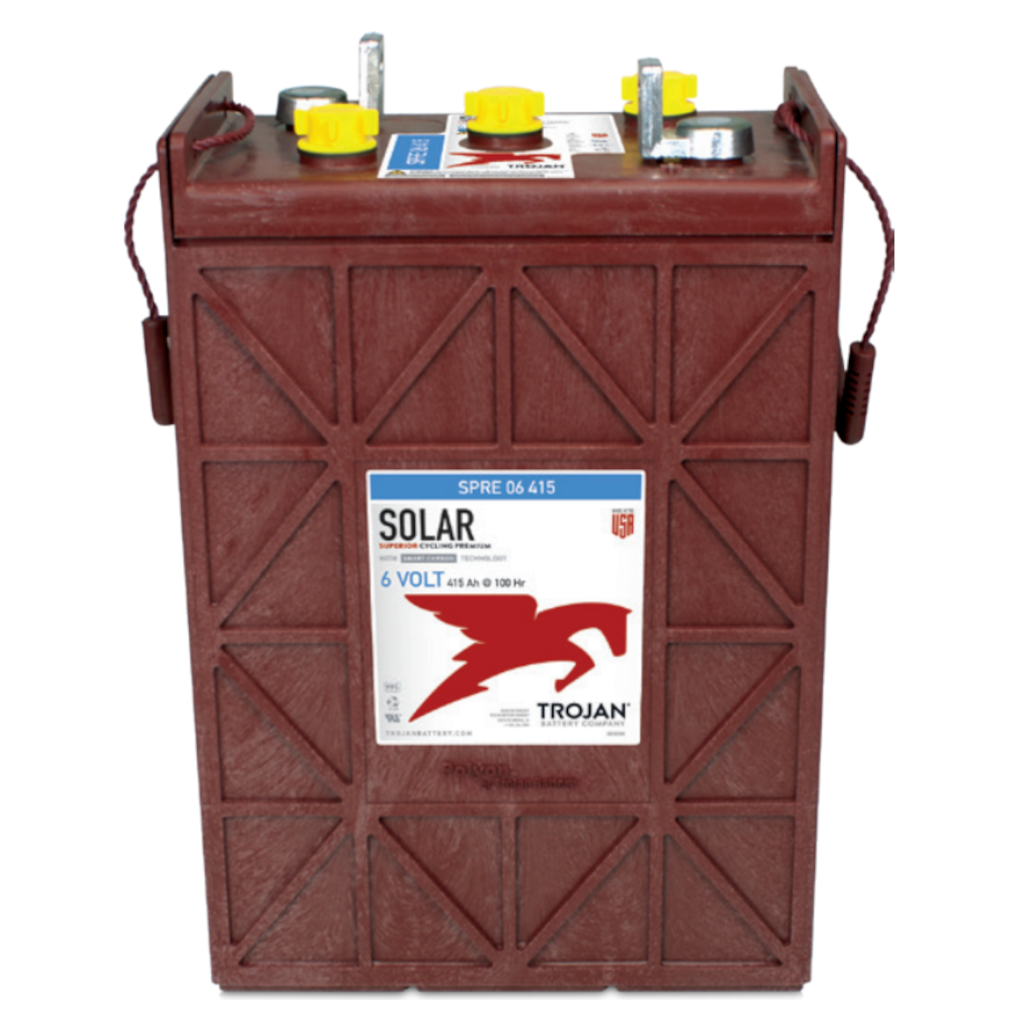 Trojan SPRE 06 415 Solar Premium Flooded 6V Battery – Voltloop