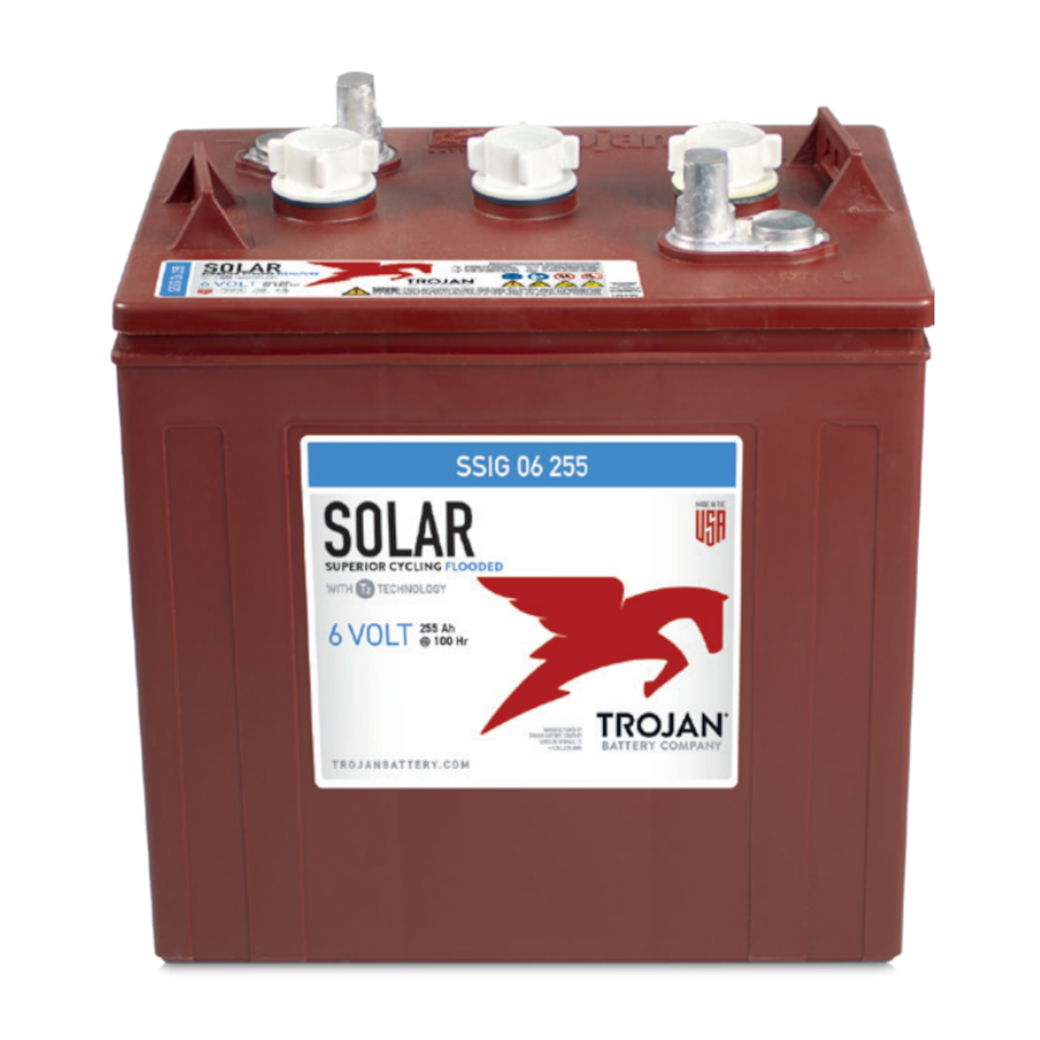 Trojan SSIG 06 255 6V Flooded Solar Battery