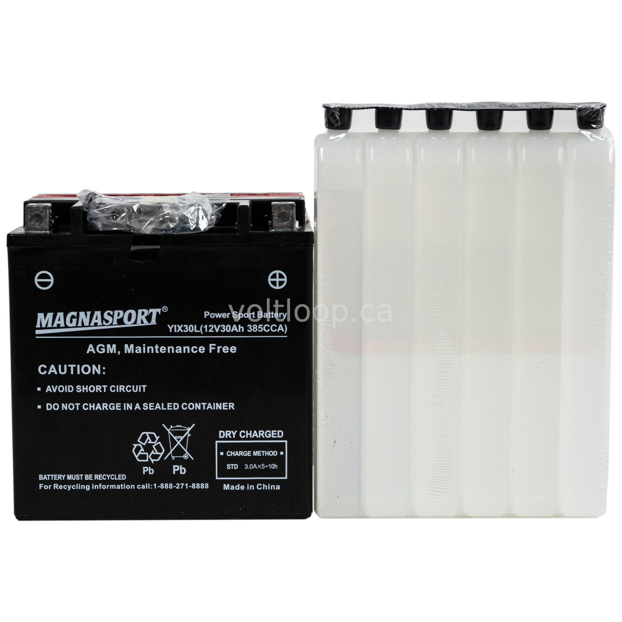Magnasport YIX30L 12V Advanced AGM Battery | 385 CCA – Voltloop