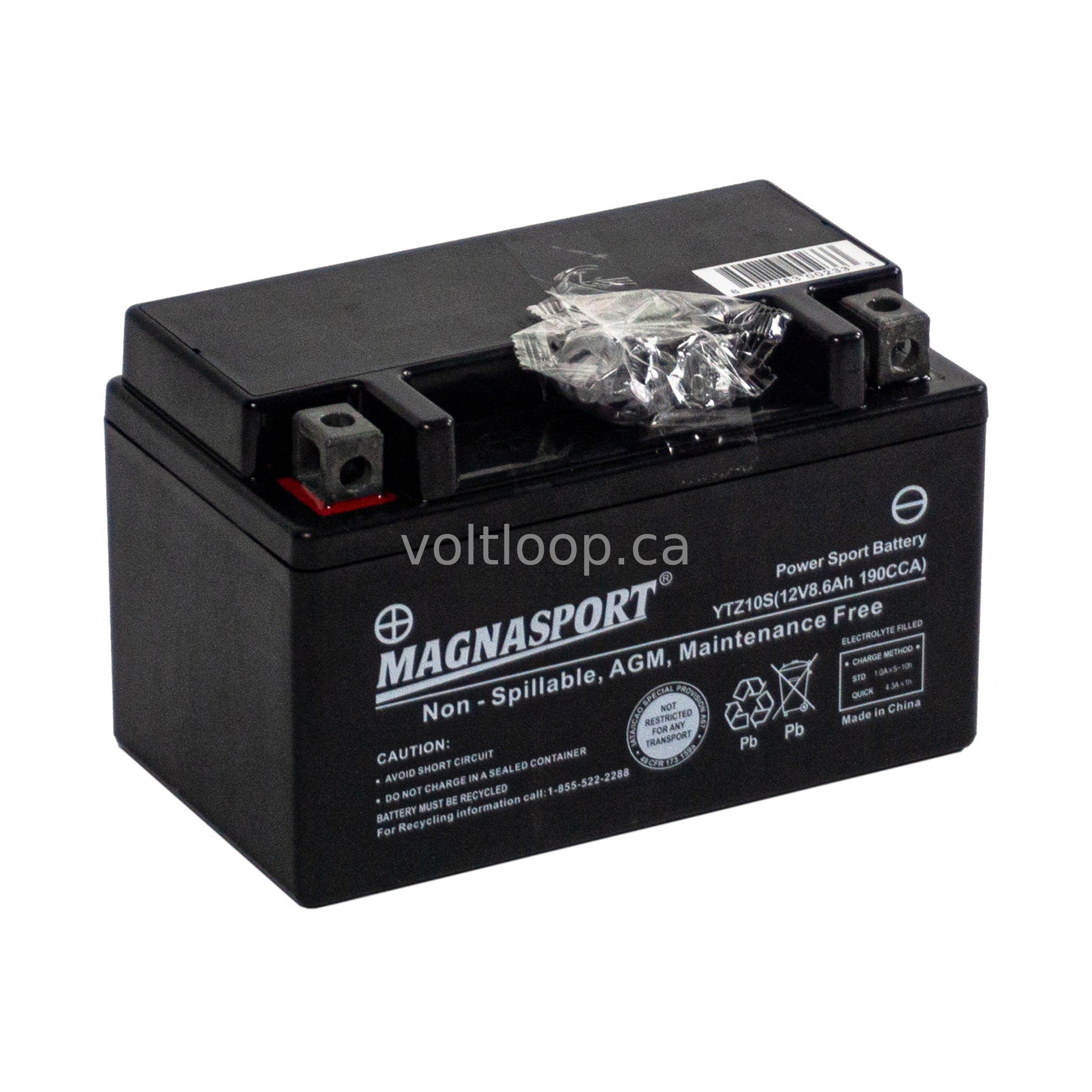 Magnasport YTZ10S 12V Powersport AGM Battery | 190 CCA – Voltloop