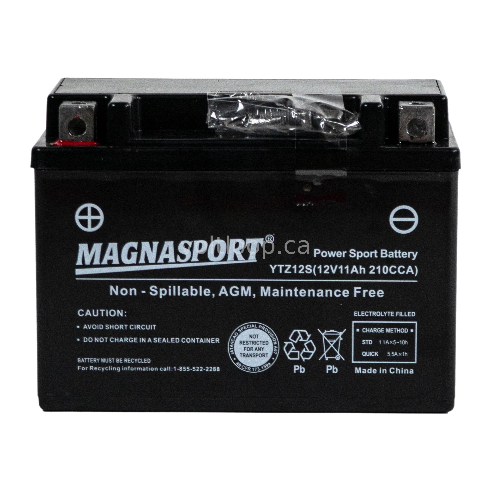 Magnasport YTZ12S 12V Powersport AGM Battery | 210 CCA – Voltloop